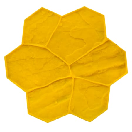 Bonway Bon 12-872 Floppy Mat, Random Stone, Yellow, 29" X 29" 12-872